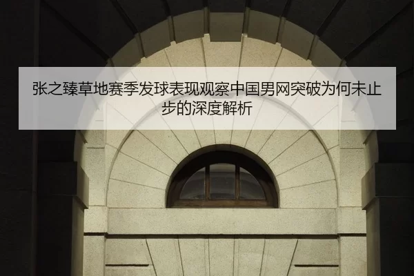 张之臻草地赛季发球表现观察中国男网突破为何未止步的深度解析